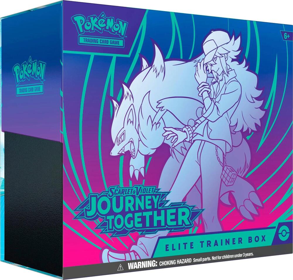 *read discription* Jrny tgther elite trainer box/ deck sleeve bundle- Chris py tcg live
