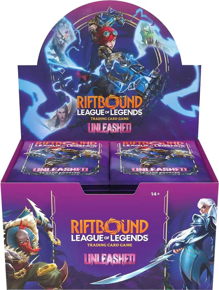 *READ DESCRIPTION* RIFTBOUND unleashed BOOSTER BOX live OPENING