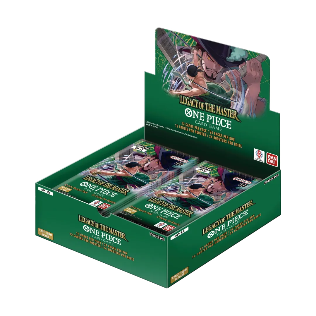 *read Description* English op 12 booster box- chris py tcg live