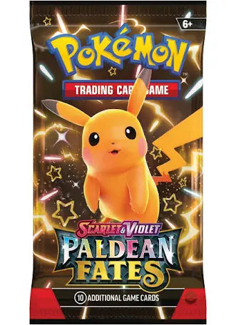 Paldean Fates Booster Pack —- Chris Py TCG live *read discription*