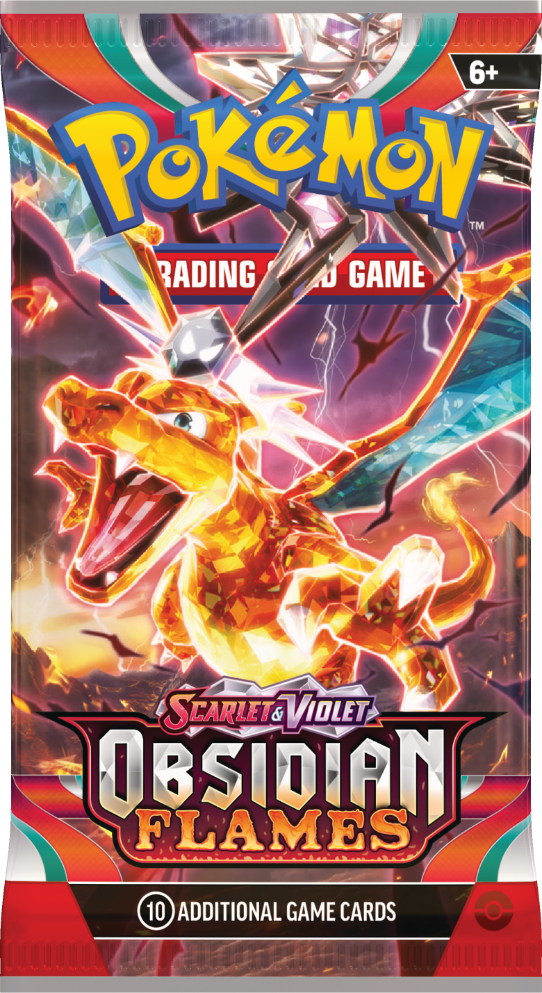 Obsidian flames boster pack- chris py tcg live opening *read discription*