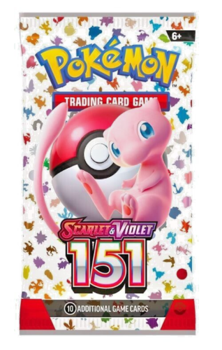 Pokemon 151 booster pack - chrispy tcg live *read description*
