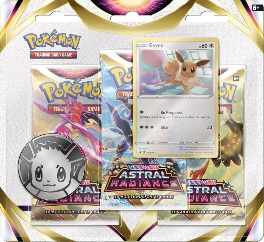 astral radiance 3 Pack Blister---  Chrispytcg live *read discription*