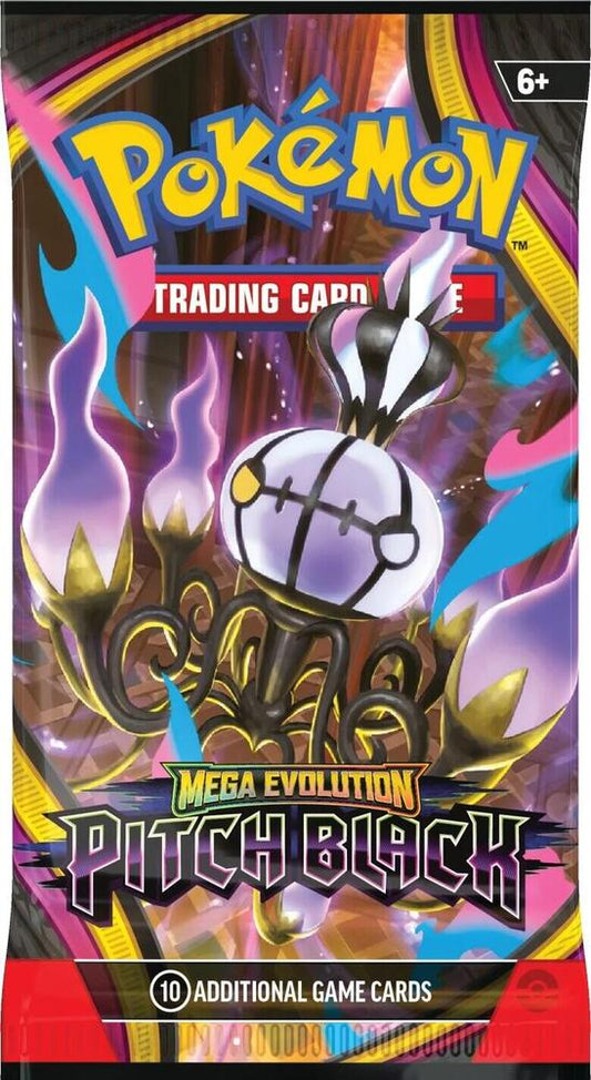 *READ DESCRIPTION* (limit 15) Pitch Black Booster Pack- live opening chris py tcg (Copy) (Copy)