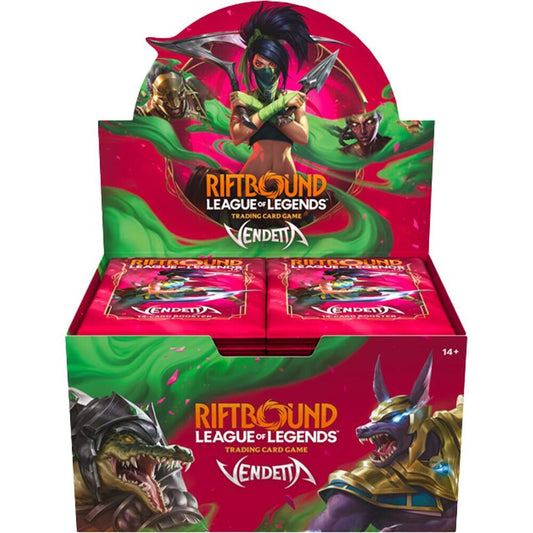*READ DESCRIPTION* RIFTBOUND VENDETTA BOOSTER BOX live OPENING