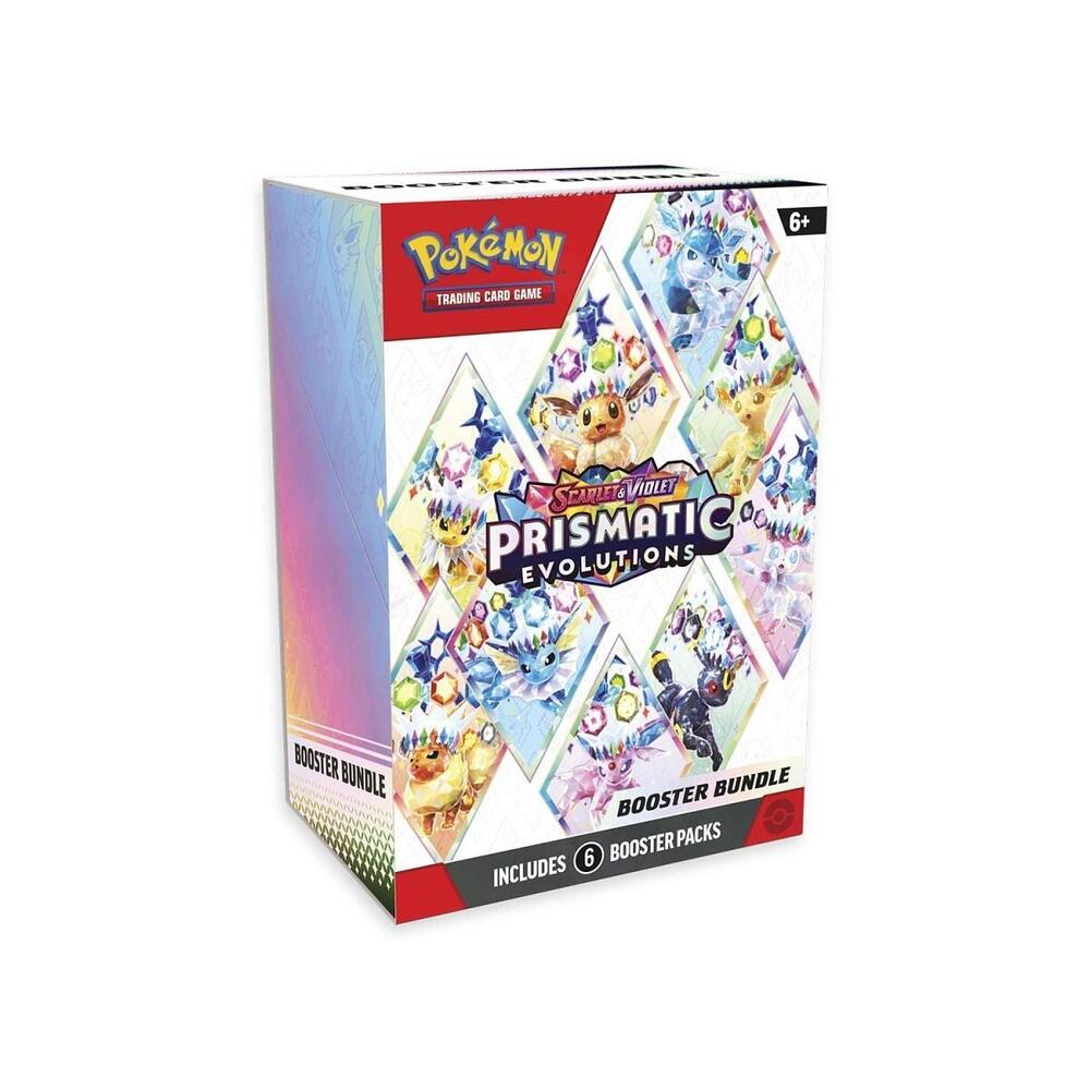 prismatic evolutions booster bundle *read description * -- chris py tcg live opening *read discription*