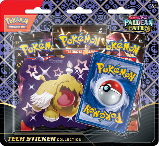 Paldean Fates sticker collection -- Chris PyTCG live *read discription*