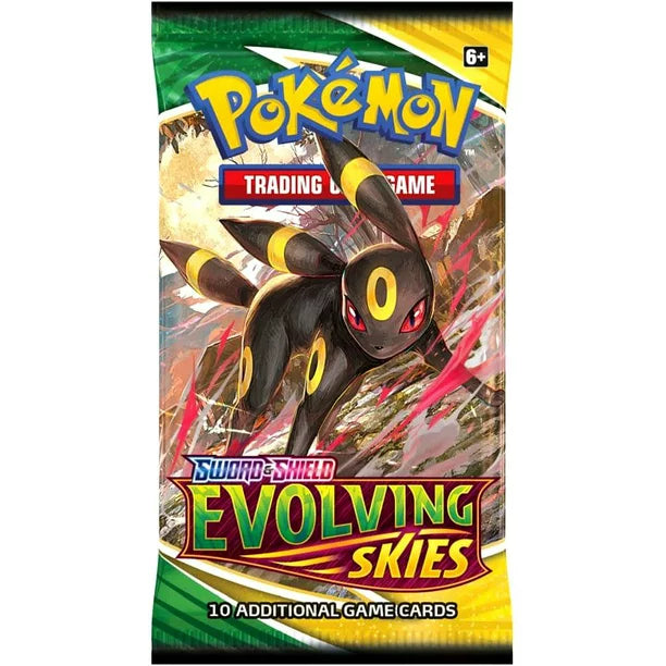 Evolving skies booster pack- ChrisPYTCG live